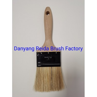 Bristle Paint Brush with Wood Handle