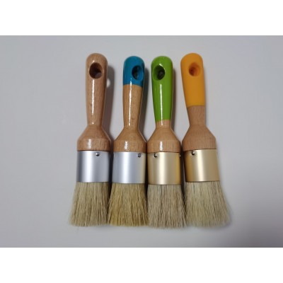 Wooden Handle Paint Brush with Filament