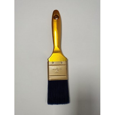 Flat Wooden Handle Bristle Filament Paint Brush